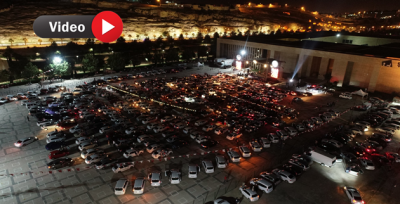 Açık Havada Arabada Konserde Gıripin Grubu Rüzgarı Esti 