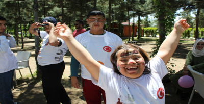Açık Kapı Engelli Çocuklara Unutulmaz Bir Gün Yaşattı