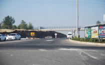 Açılması beklenen yolda çalışmalar tamamen durdu