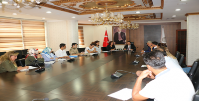 AÇSH İl Müdürlüğü Koordinesinde, İl Kadın Kurulu Koordinasyon toplantısı gerçekleştirildi