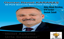 Aday Adayı Osman Remzi Karakaş STK'lardan Destek İstedi