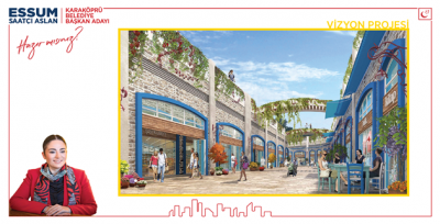 Aday Essum Saatçi Aslan'ın Projeleri Karaköprü'ye Değer Katacak