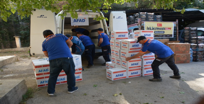 AFAD, Suriye'de Yardım Faaliyetlerine Devam Ediyor