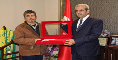 Afrin Şehidi Çubukçu'nun Ailesinden Başkan Demirkol'a Ziyaret