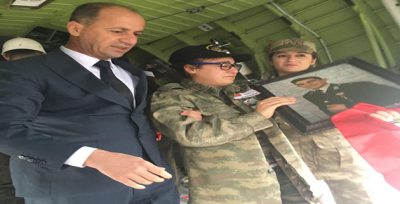 Afrin şehidi son yolculuğuna uğurlanıyor