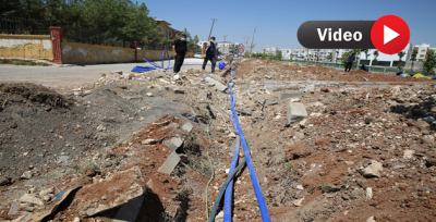 Ahmet Yesevi'deki Yeni Parklarda Çalışmalar Sürüyor