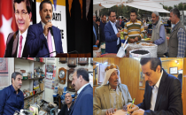 AK ADAYLAR ESNAF ZİYARETİNDE