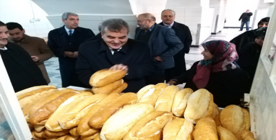 AK Başkan adayı Beyazgül'den Aş Evine ziyaret;