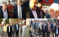 AK Parti adayları ilçe gezilerinde