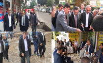 AK Parti adayları kırsala çıkarma yaptı