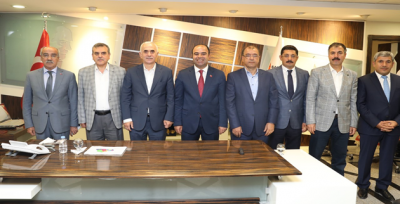 AK Parti Genel Başkan Yardımcısı Kaya'dan Şanlıurfa Büyükşehir Belediyesine Ziyaret