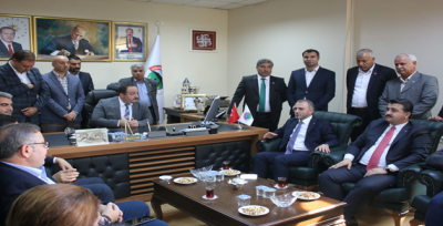 Ak Parti Genel Merkez Teşkilat Başkanı Kandemir Şanlıurfa'da