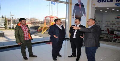 AK Parti İl Başkanı Yıldız SKM'de