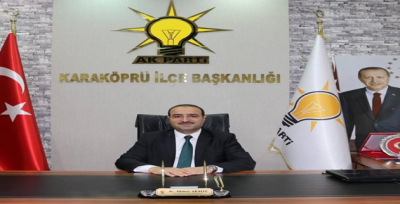 AK Parti Karaköprü İlçe Başkanı İstifa Etti