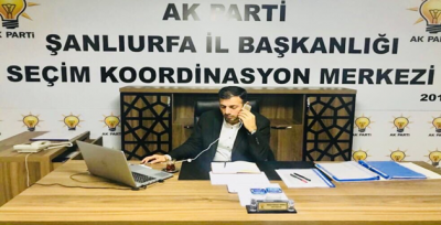 AK Parti Şanlıurfa İl SKM Başkanı Abdurrahman Kırıkçı'dan seçim açıklaması;