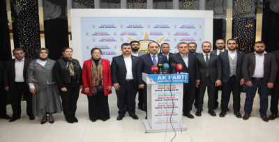 AK Parti Şanlıurfa'dan Meclis Üye Adayları Açıklaması