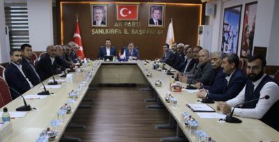 AK Parti Teşkilatı Ceylanpınar İçin Bir Araya Geldi!