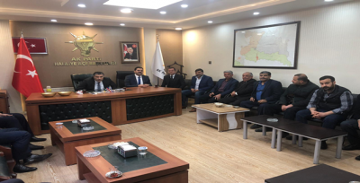 AK Parti'nin Haliliye Adayına Destek Ziyareti
