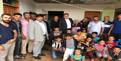 AK Vekil adayı Dr. Aksoy Halfeti'de 