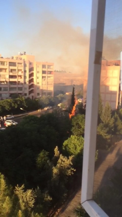 Akabe TOKİ'de Korkutan Yangın