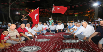 Akçakale 15 Temmuzu Unutmadı Unutturmadı.