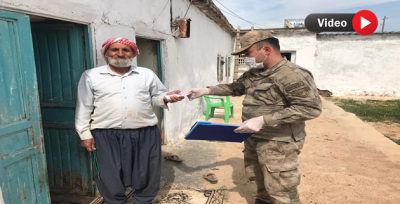 Akçakale ve Harran'da Salgına Karşı Gece Gündüz Çalışıyorlar