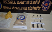 Akçakale'de canlı bomba ve malzemesi ele geçirildi