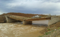 Akçakale'deki köprü yapılıyor