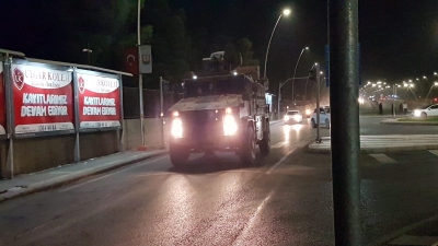 Akçakale'den Tellebiyada Askeri Kara Harekatı Başladı