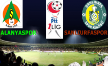 Alanyaspor 1-1 Şanlıurfaspor