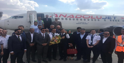 ANADOLUJET'in Şanlıurfa İzmir direk seferlerine başladı