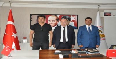 ANAVATAN Şanlıurfa il Başkanı Aslan, Çelebi'yi ziyaret etti