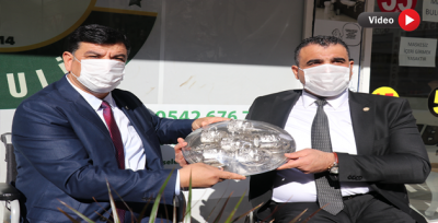 Anavatan Şanlıurfa İl Başkanından engellilere ziyaret