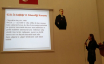 Artan İş Kazalarına Karşı Seminer Verildi