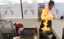 Aşçıları hünerlerini sergiliyor