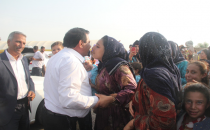 Aşiret liderine muhteşem karşılama