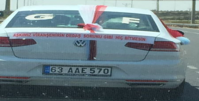 Aşkımız Viranşehirin DEDAŞ sorunu gibi hiç bitmesin