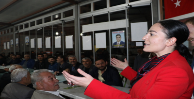 Aslan, Muhtar Adaylarını Ziyaret Etti