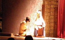 Ateş-i Aşkın Yolcuları tiyatrosu sahnelendi