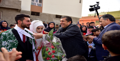 Atilla, Yılın son düğününe katıldı