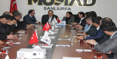 Av. Beyazgül'denMÜSİAD'a ziyaret