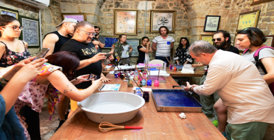 Avrupalı Gençler Büyükşehir'in Sanat Sokağı'nda