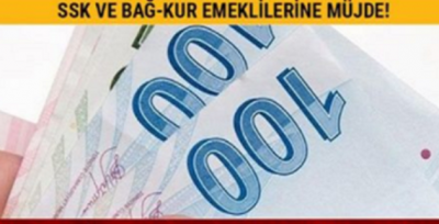 BAĞ-KUR'lu emeklilere müjde