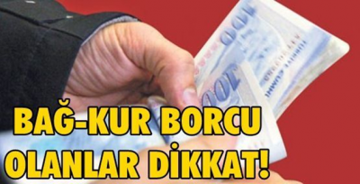 Bağ-Kur'luya emeklilik müjdesi! Borcu siliniyor