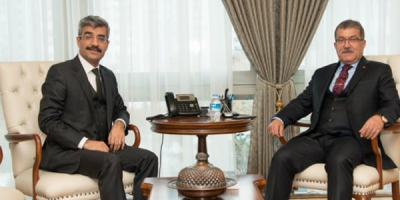 Bağlı, Emniyet Genel Müdürünü ziyaret etti . 