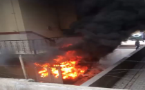 Bahçelievler'de yangın paniği