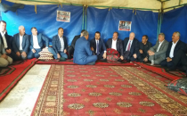 Bakan Çelik, Bayraklı Köyünde