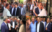 Bakan Çelik Ve Ak Adaylardan Esnaf Ziyareti