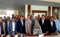 Bakan Çelik'ten Ticaret Borsası ve Esnaf Odasına ziyaret