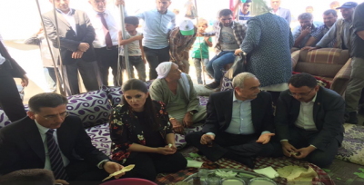 Bakan Fakıababa Tarım İşçilerine Misafir Oldu